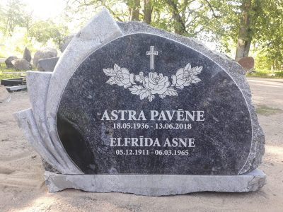 Unikāls dizains piemineklim 