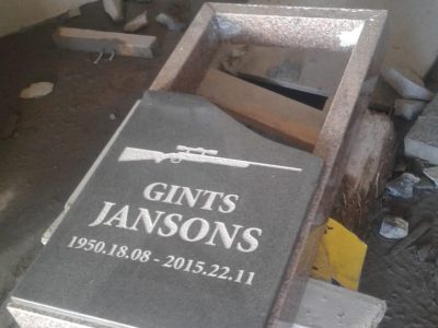 Kapa pieminekļu izveide