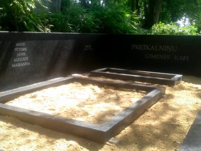 Kapu labiekārtošanas pakalpojumi Siguldā