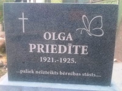 Kapameņu un pieminekļu izstrāde
