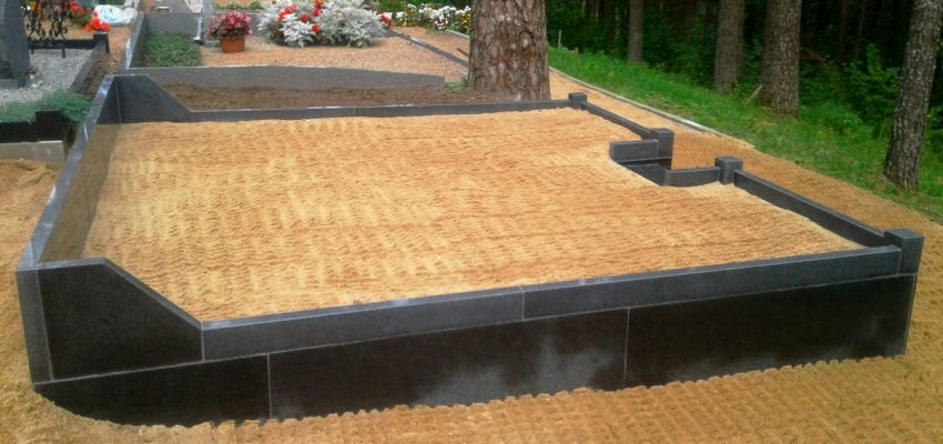 Kā pareizi uzstādīt kapu apmales?