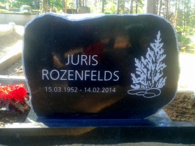 Kapakmeņu un kapu pieminekļu izveide